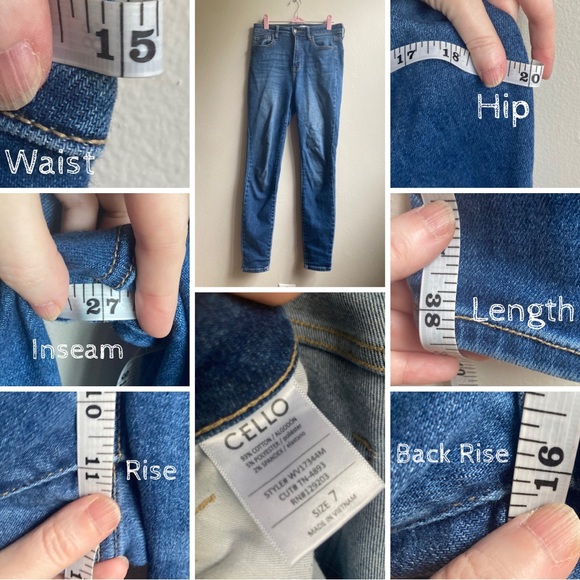 Cello skinny Jeans, Size 7 - Picture 2 of 12